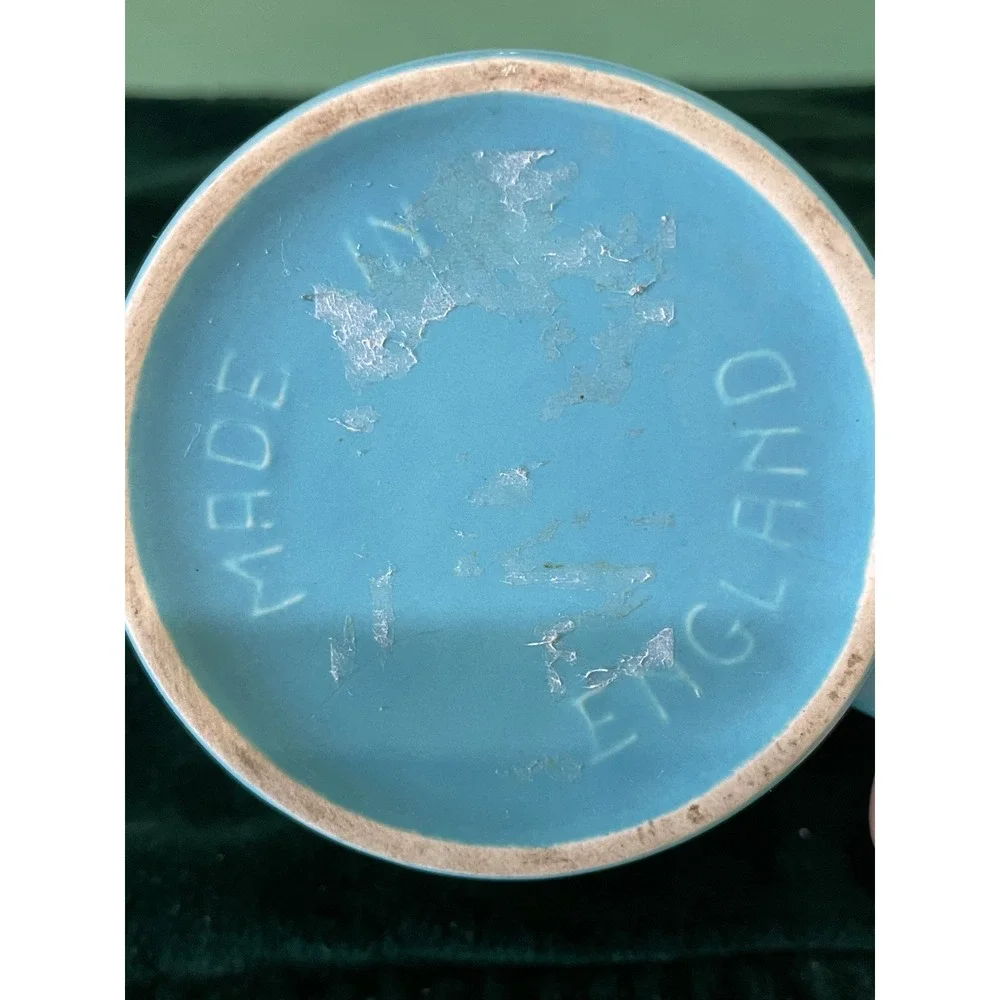 Vintage Bell & Howell Micro Photo Division Blue Ceramic Mug Made in England - Picture 8 of 9